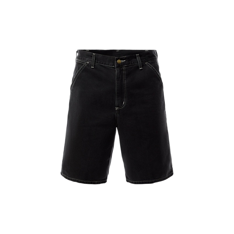 Simple Short Cotton Black