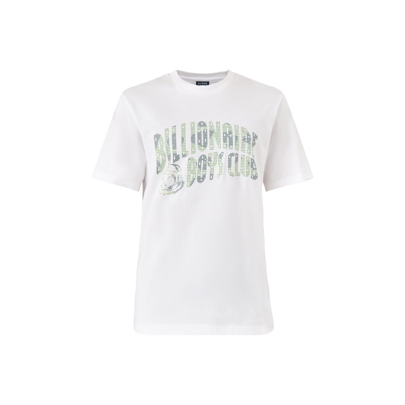 Tri Tone Arch Logo T-Shirt White