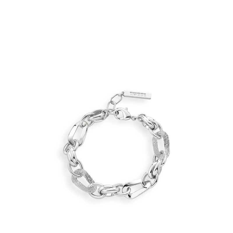 Wave Chain Bracelet Silver
