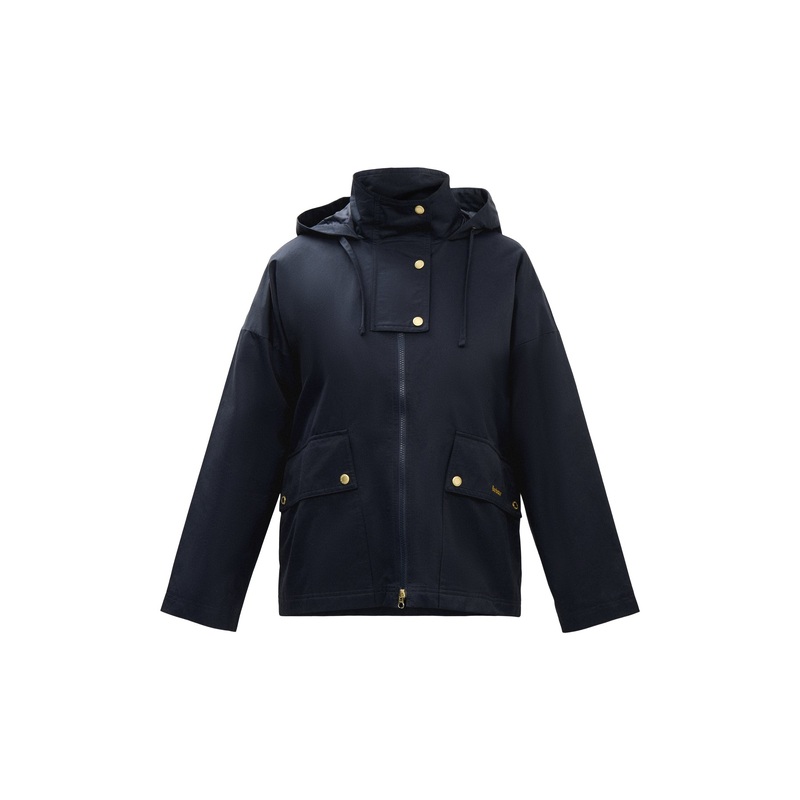 Womens Navy Barbour Cecile Showerproof Jacket