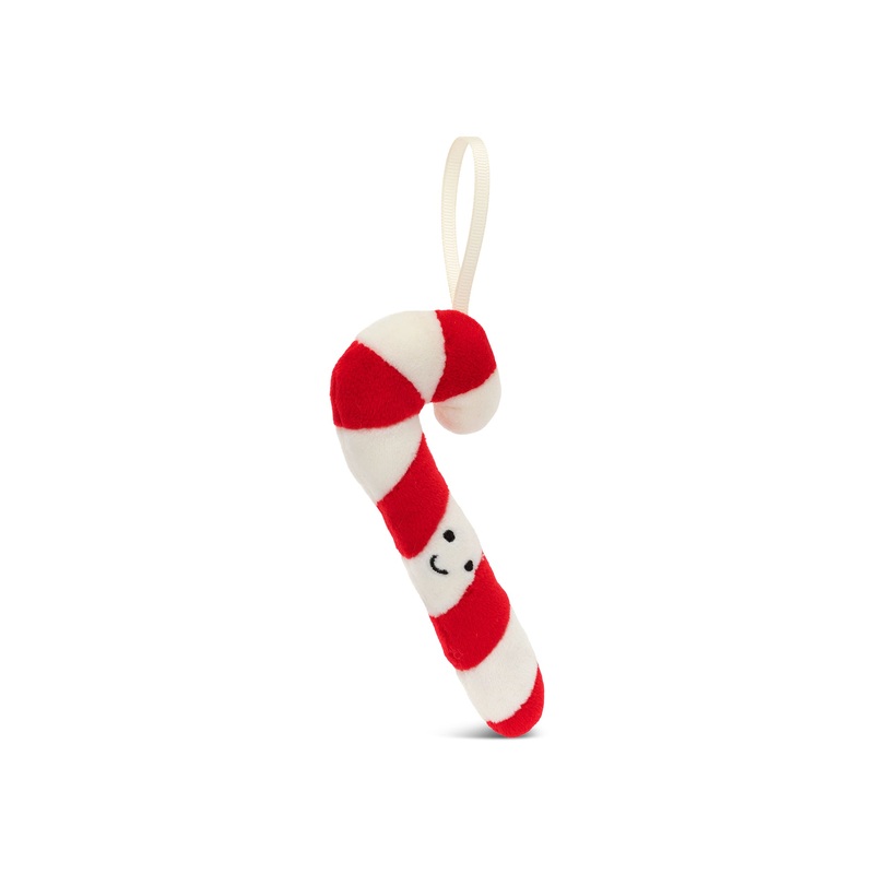 Festive Folly Candy Cane Hanging Decoration