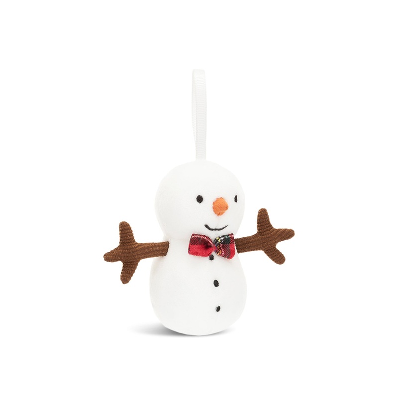 Festive Folly Snowman Hanging Decoration