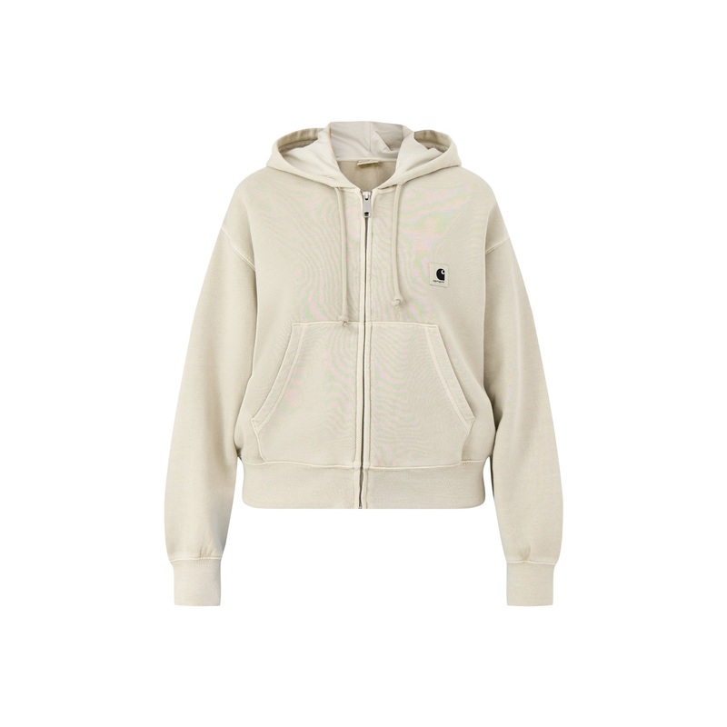 Hooded Nelson Sweat Jacket Fleur De Sel