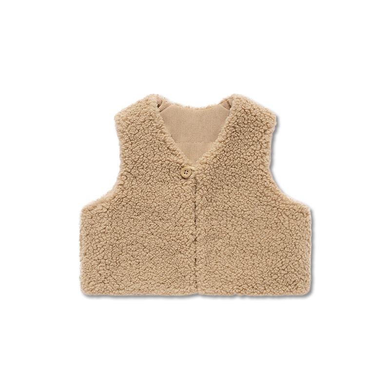 Shearling Reversible Vest