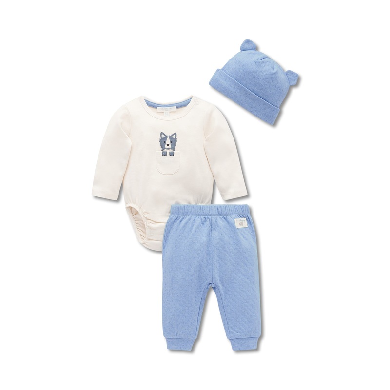 3 Piece Gift Set Organic Cotton