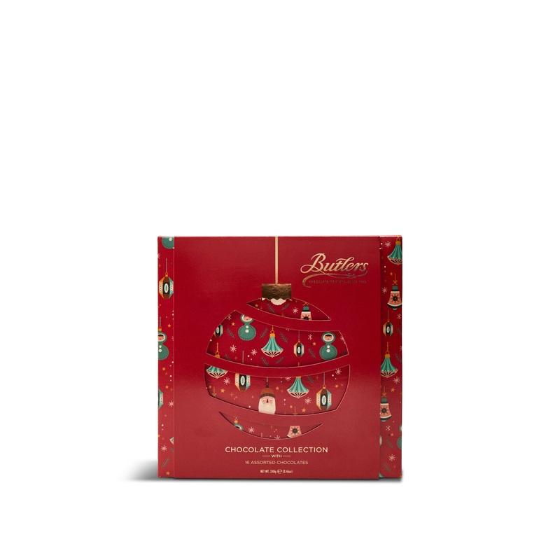 Christmas Motif Chocolate Box 240g