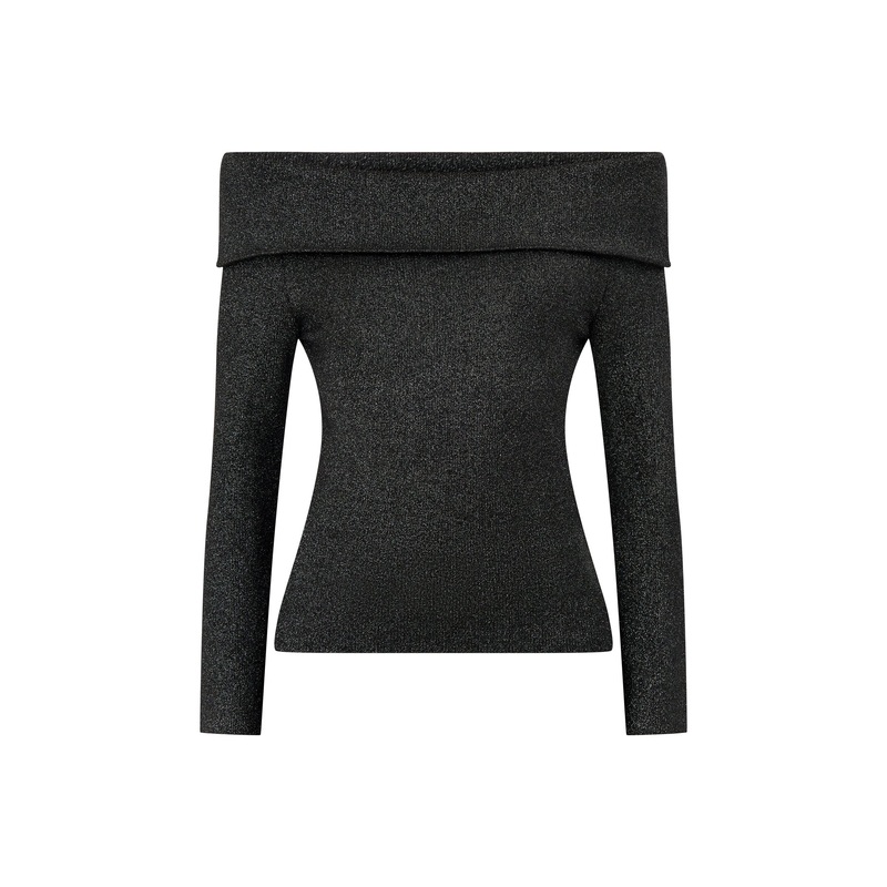 Cirella Knitted Off Shoulder Top