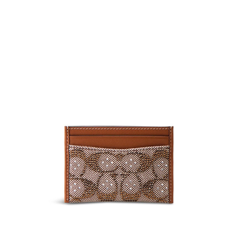 Crystal Signature Jacquard Essential Card Case