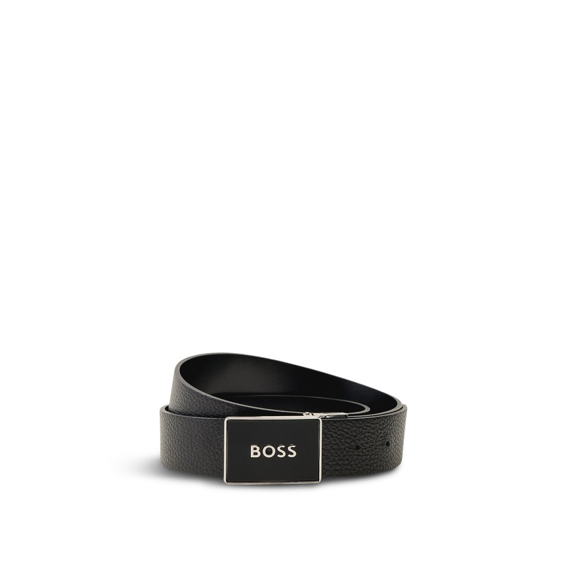 Icon Belt Leather Black