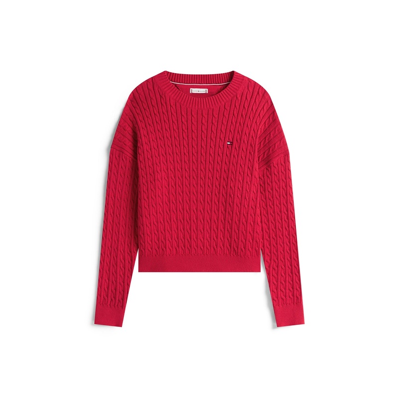 Kids Relaxed Cable Knit Jumper