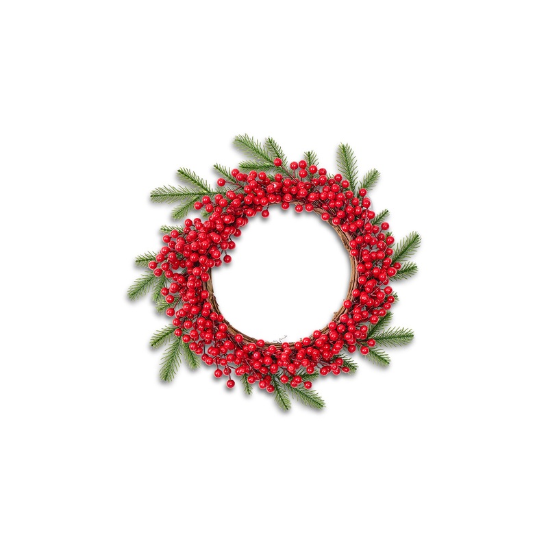 Red Berry Christmas Wreath Christmas 50cm