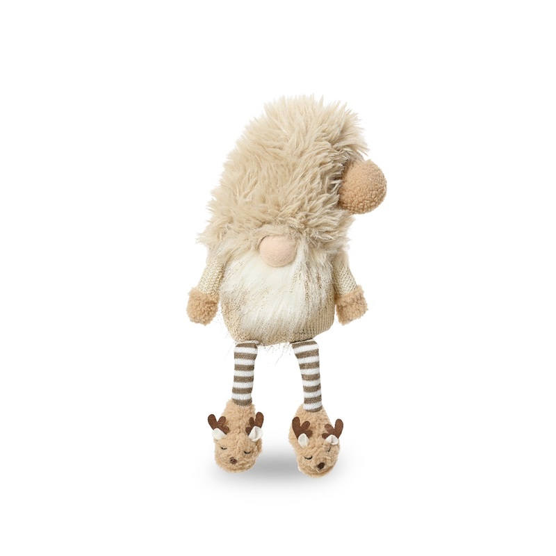 Sitting Christmas Gnome Decoration