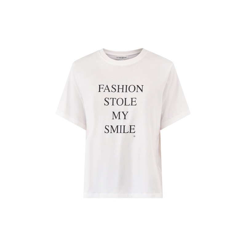 Slogan Tee Fashion Stole My Smile