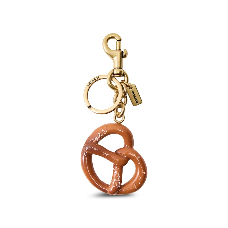 Small Pretzel Bag Charm