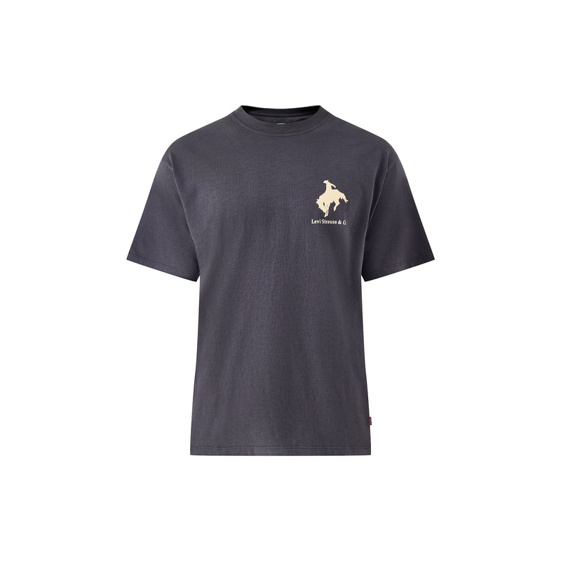 Vintage Fit Graphic T-Shirt Egret