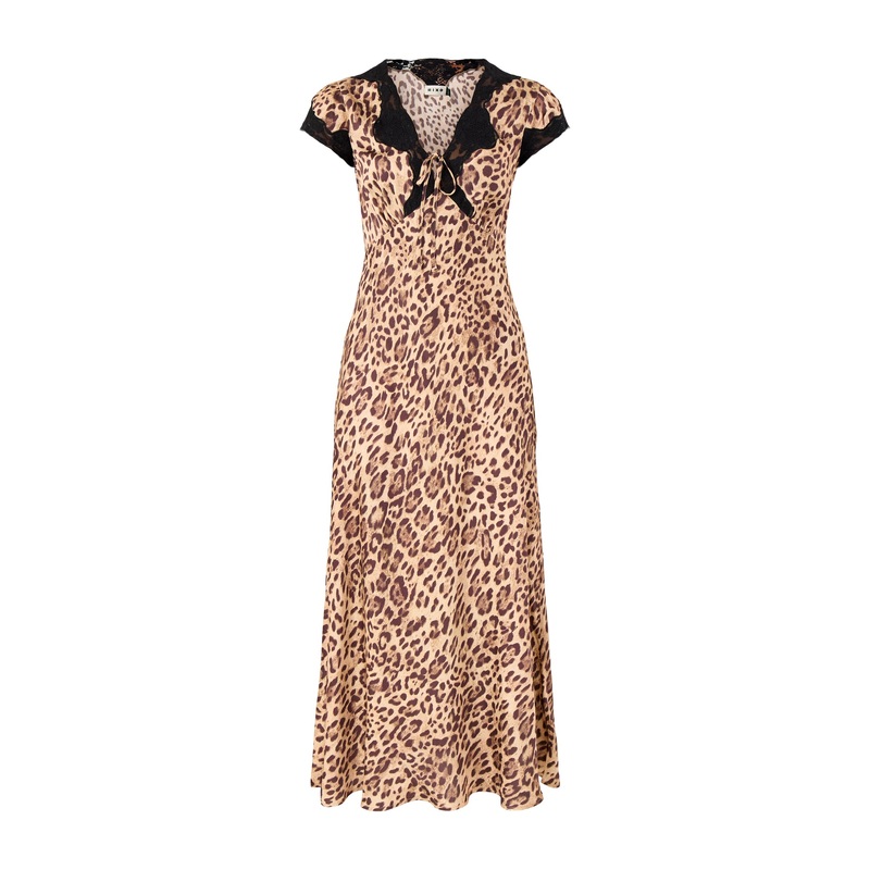 Amari Dress Mila Leopard Brown Mila Leopard Brown