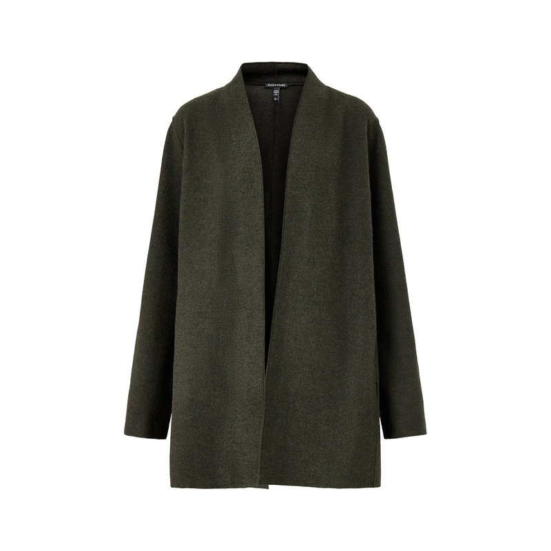 High Collar Jacket Woodland