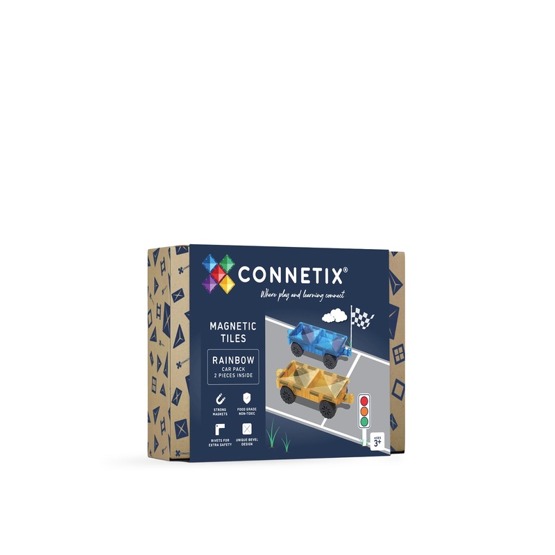 Rainbow Car Pack 2 Piece