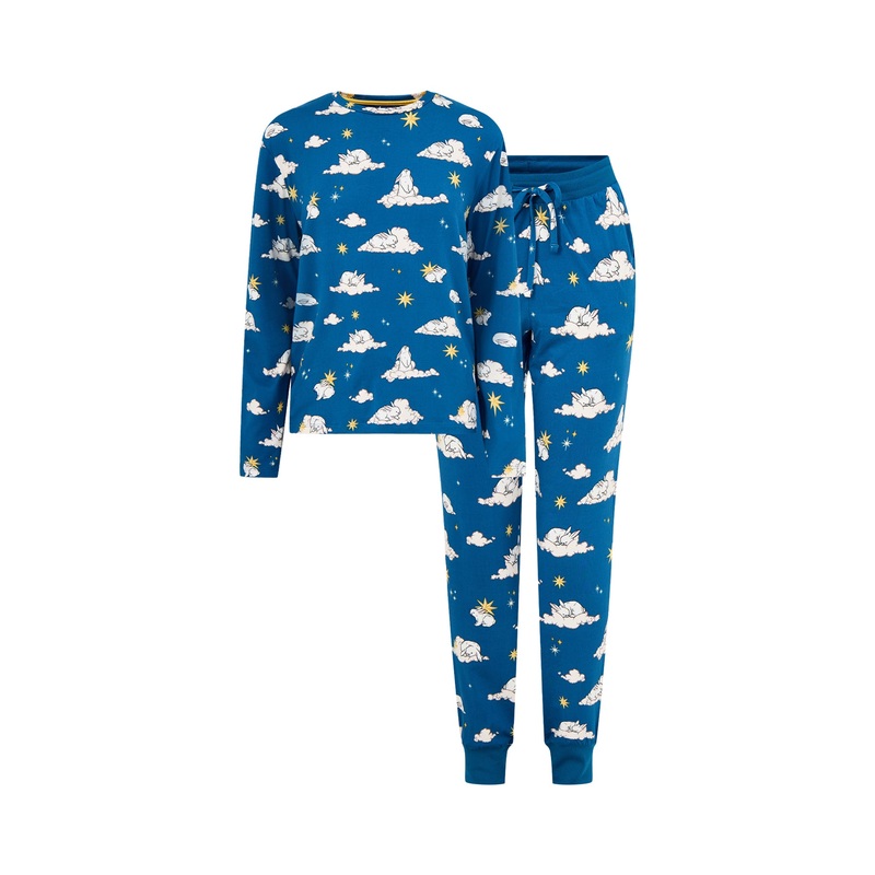 Celestial Bunny Long Set Teal Teal