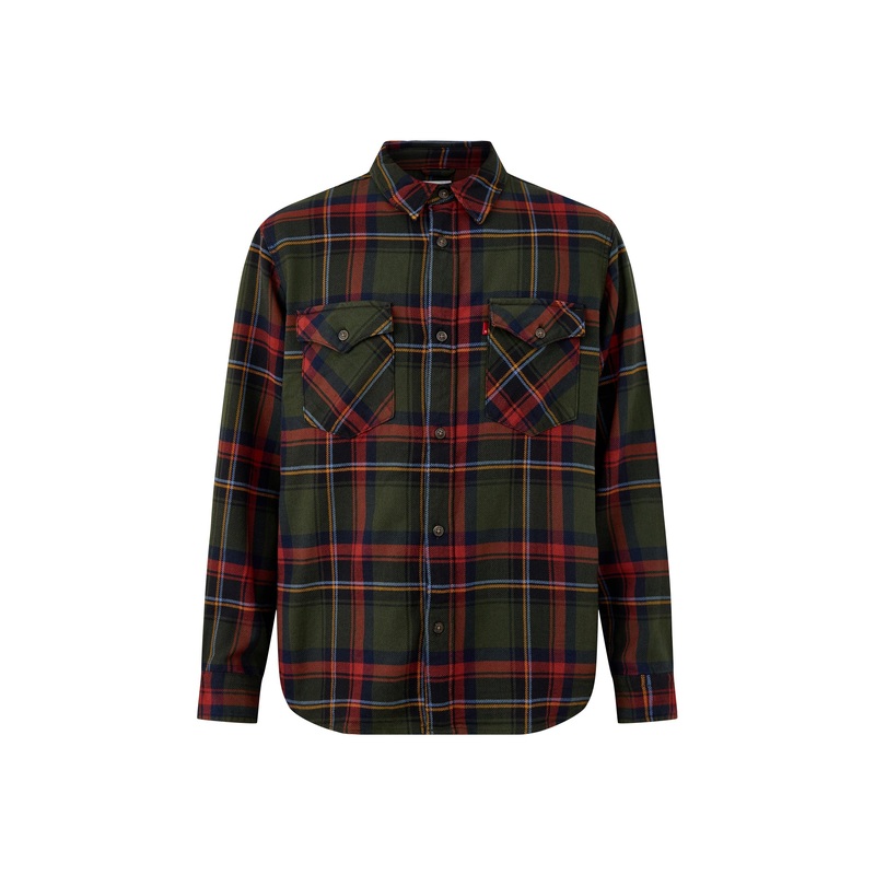 Relaxed Fit Western Check Shirt Herman Plaid Duff