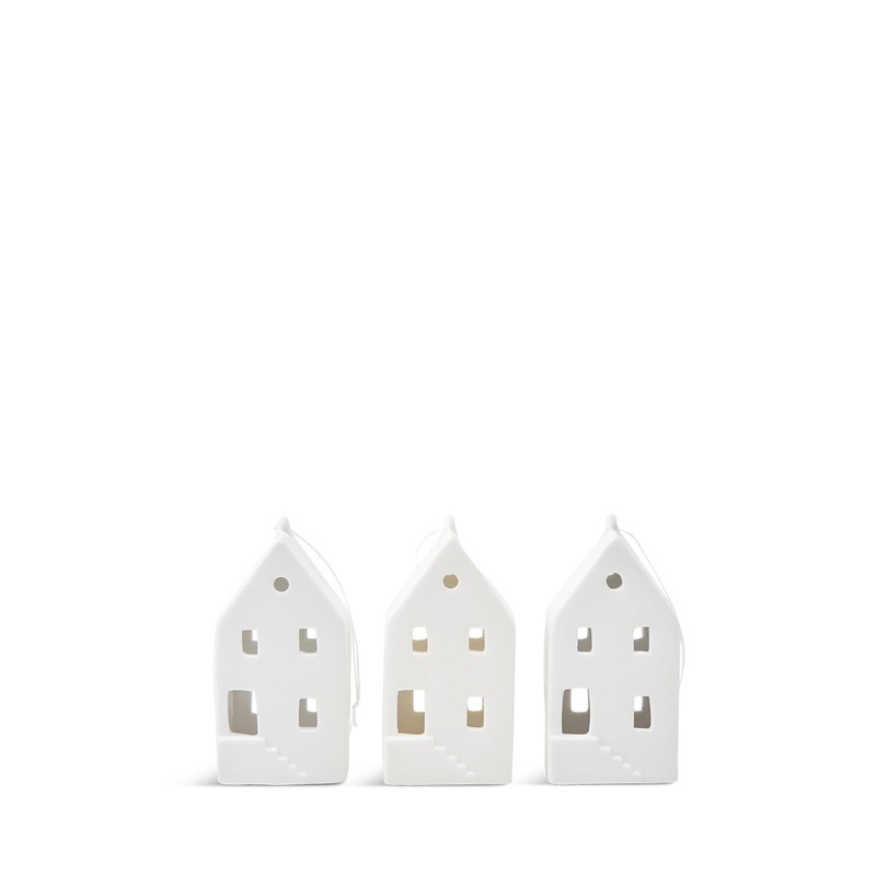 Airdrie Hanging House Set of 3 White