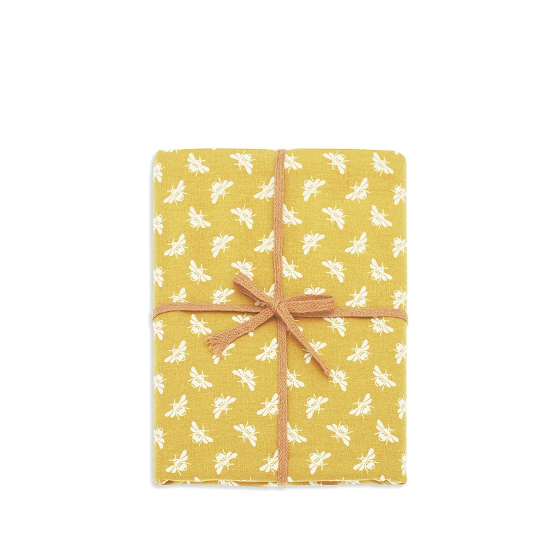 Bee Tablecloth Ochre 130x180cm