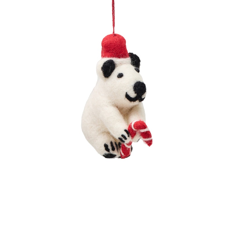Colin Christmas Polar Bear Christmas Tree Hanging Decoration