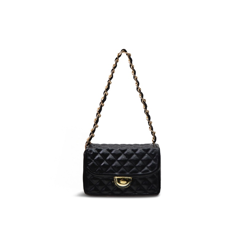 Fashion Bag Glass Bauble Black