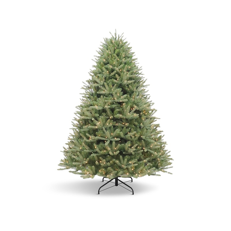 Kent Spruce PVC Christmas Tree Led Lit 7ft