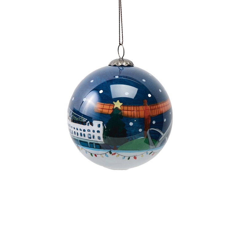 Newcastle Skyline Bauble