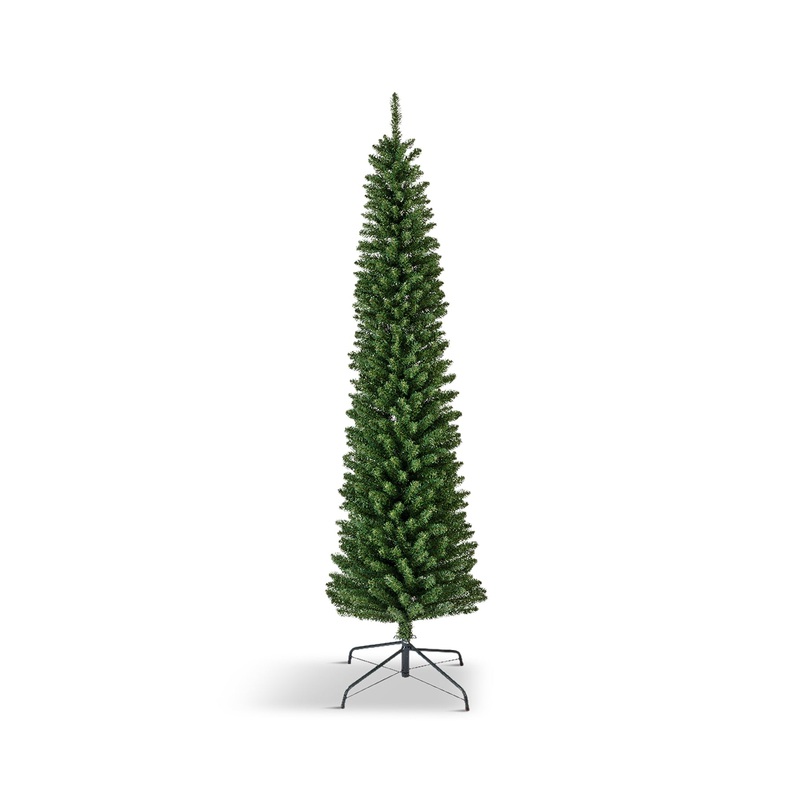 Pencil Pine Slim Christmas Tree 7ft