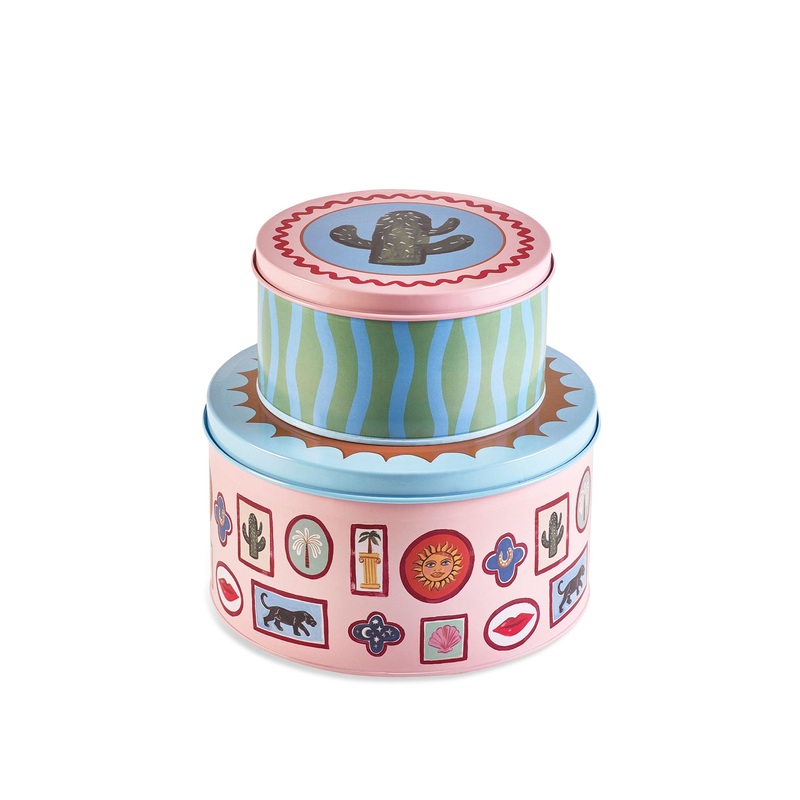 Electric Coast Set of 2 Cake Tins