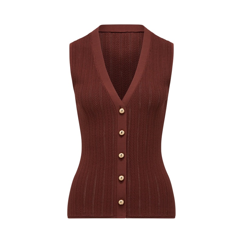 Ivy Pointelle Waistcoat