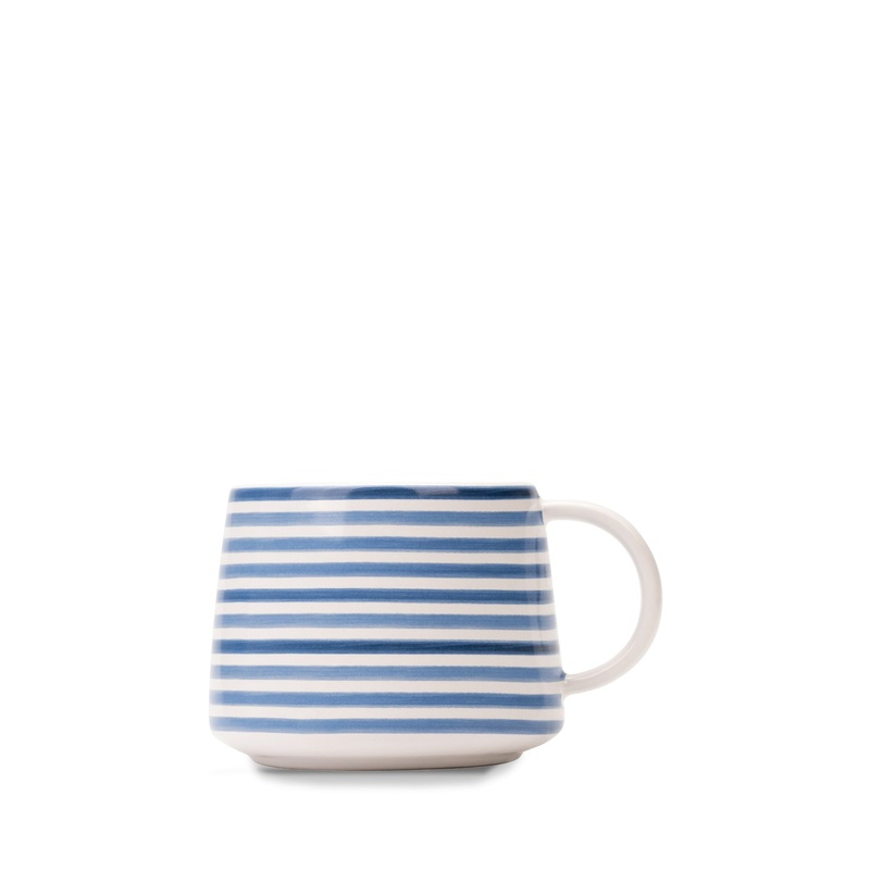 Round Striped Mug