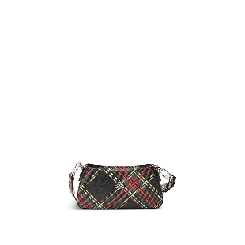 Tasha Tartan Shoulder Phone Bag Chelsea Tartan
