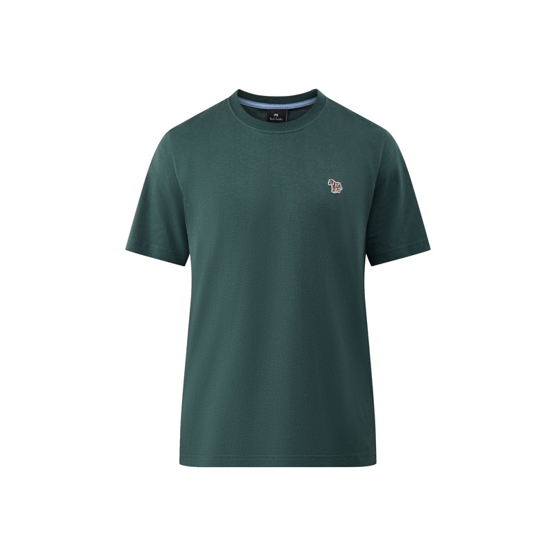 Zebra Tee Petrol Green