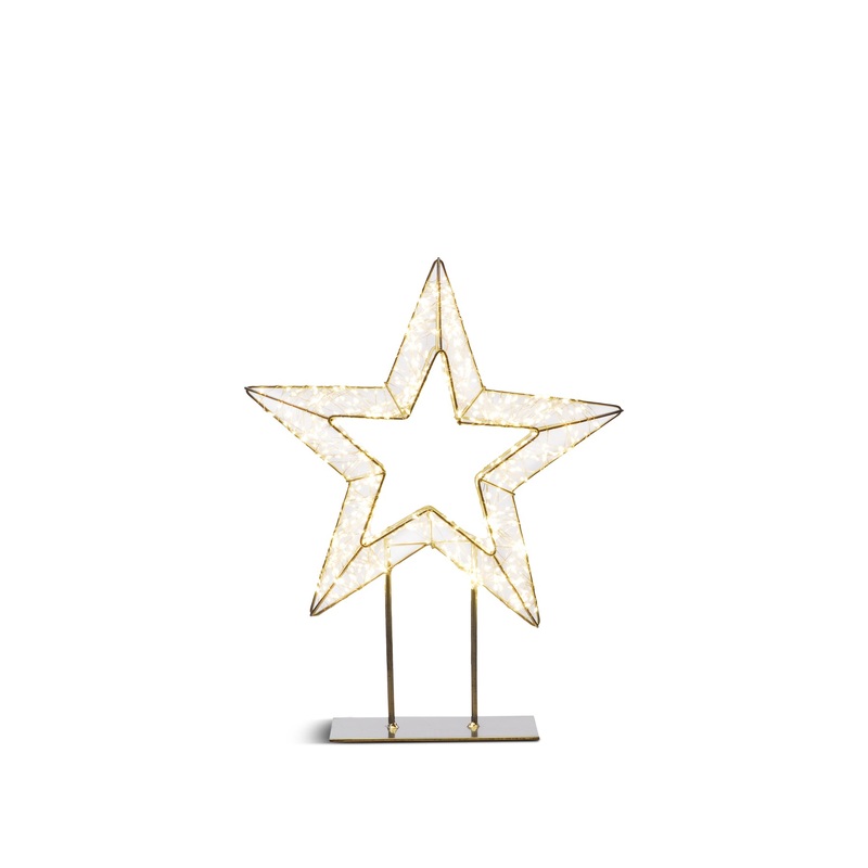 Dewdrop Start on Stand 720 Warm White LED Lights 46cm