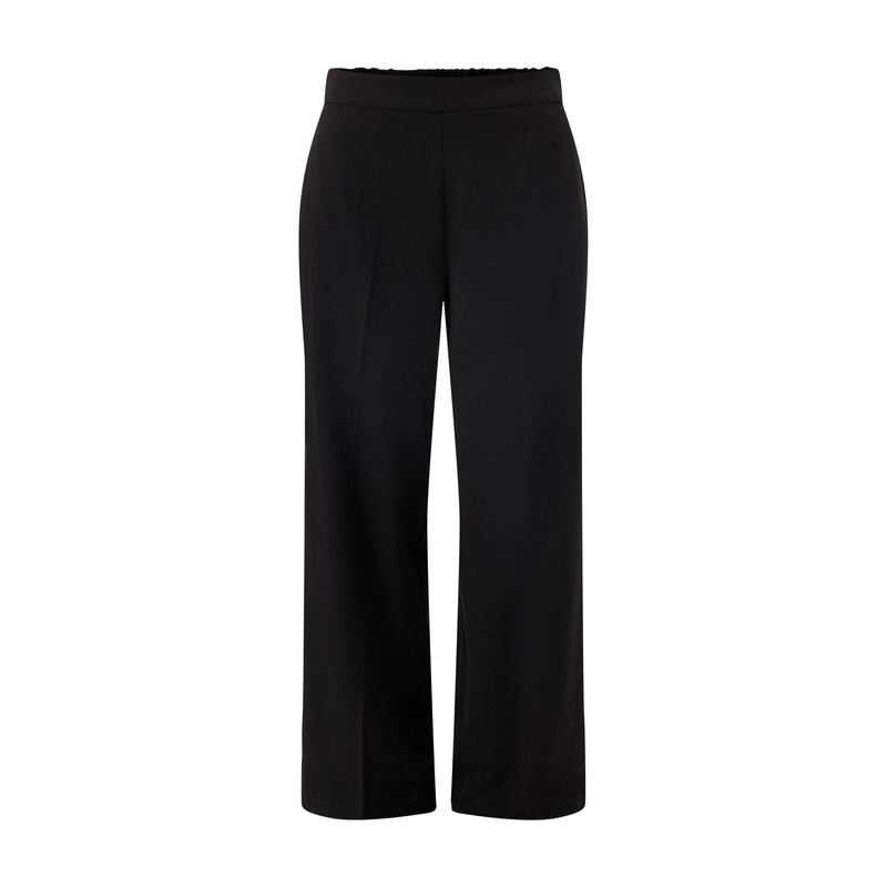Emma-Tara Mw Wide Pant Black