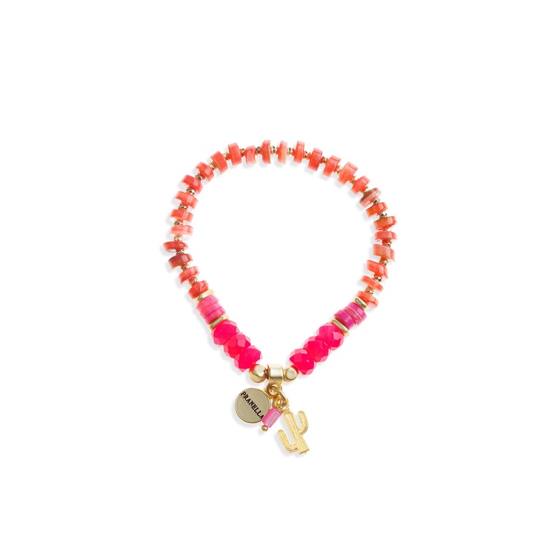 Flamingo Cactus Bracelet