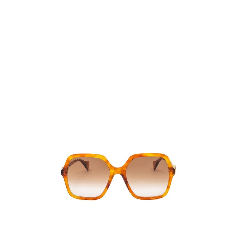 GG1072S Mini Running Square Acetate Sunglasses