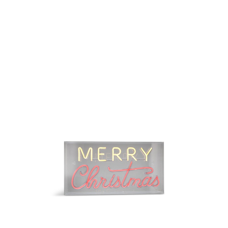 Merry Christmas LED Neon Flex Sign 43cm