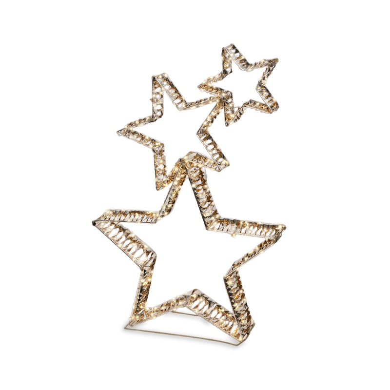 Micro LED Star Flashing Effect Christmas Light Decoration