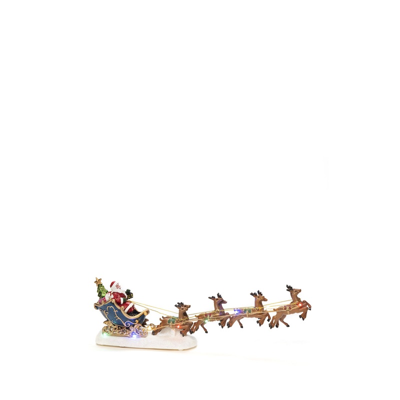 Santa sleigh with Reindeers