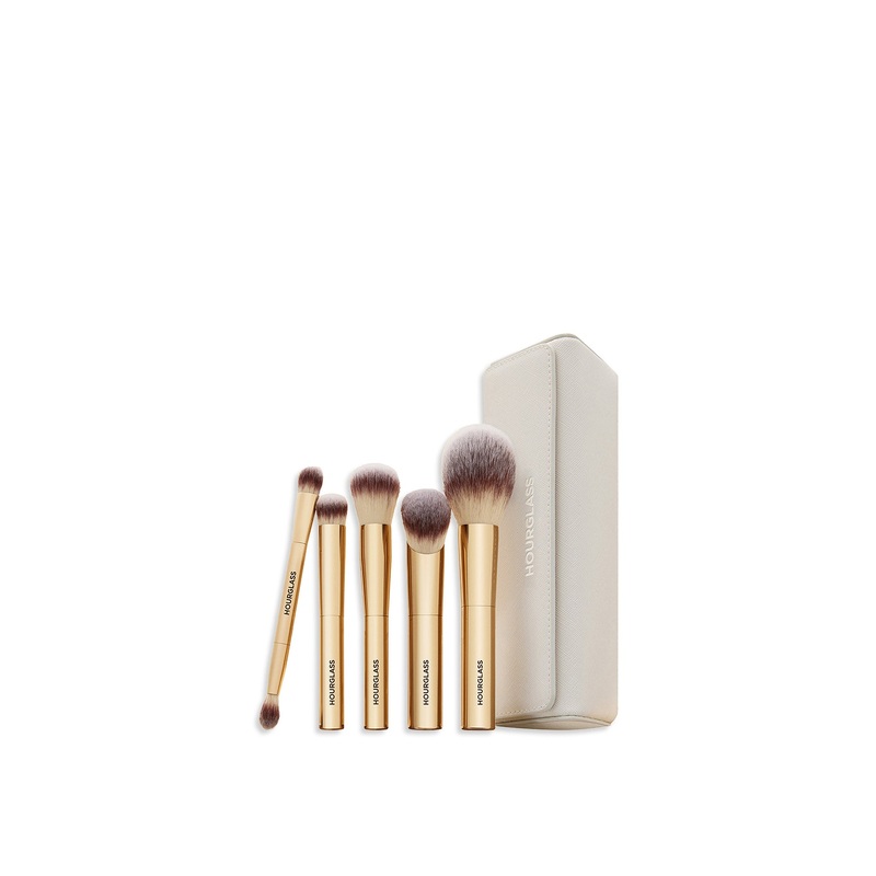 Set Face and Eye Travel Brush Set