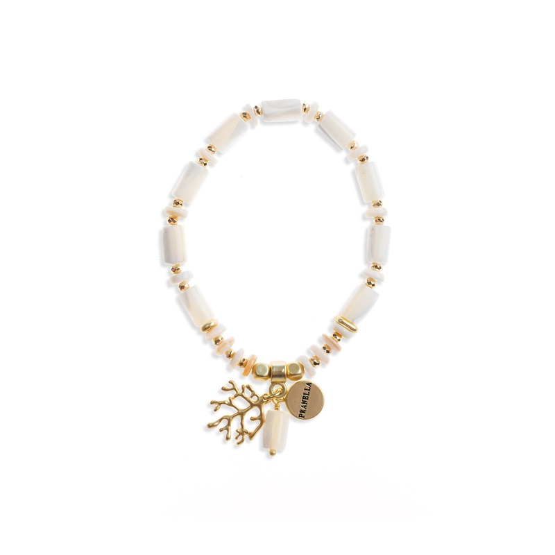 Shelbie Fire Coral Bracelet