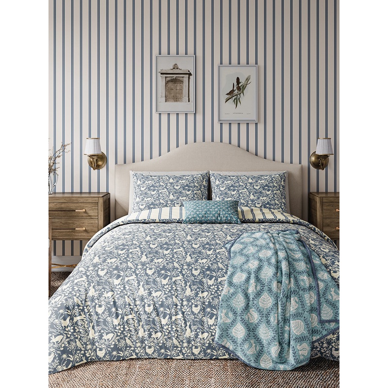 Blue Forest Friends Cover Set Superking