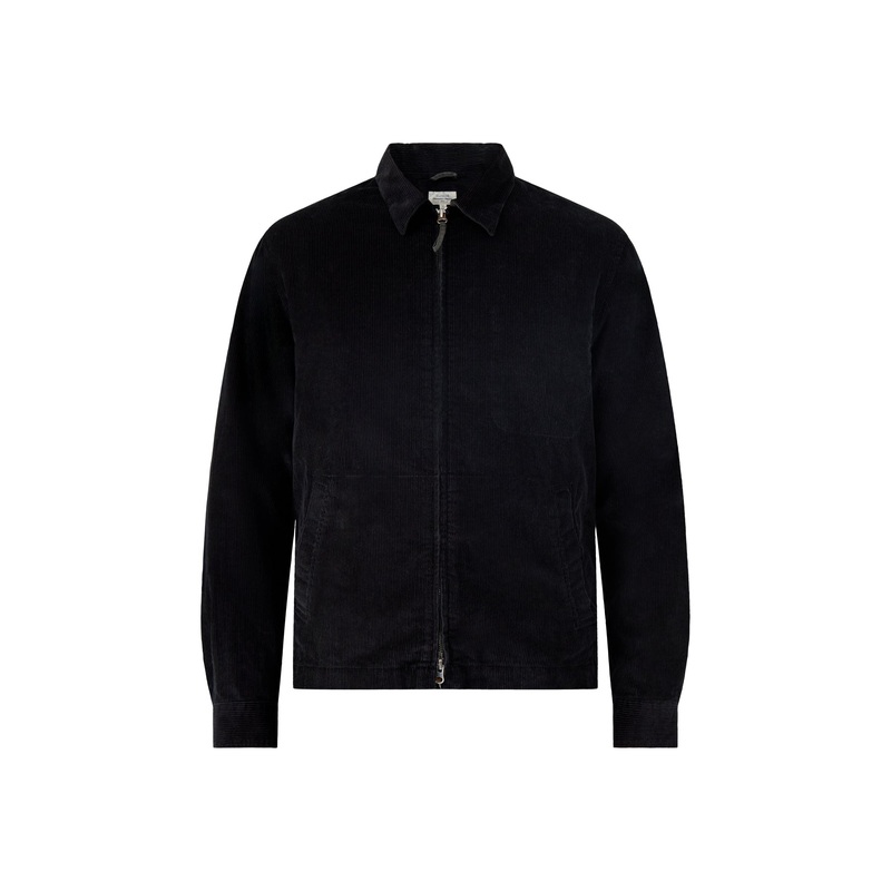Dave 11 Wales Cord Men Woven Jacket Black