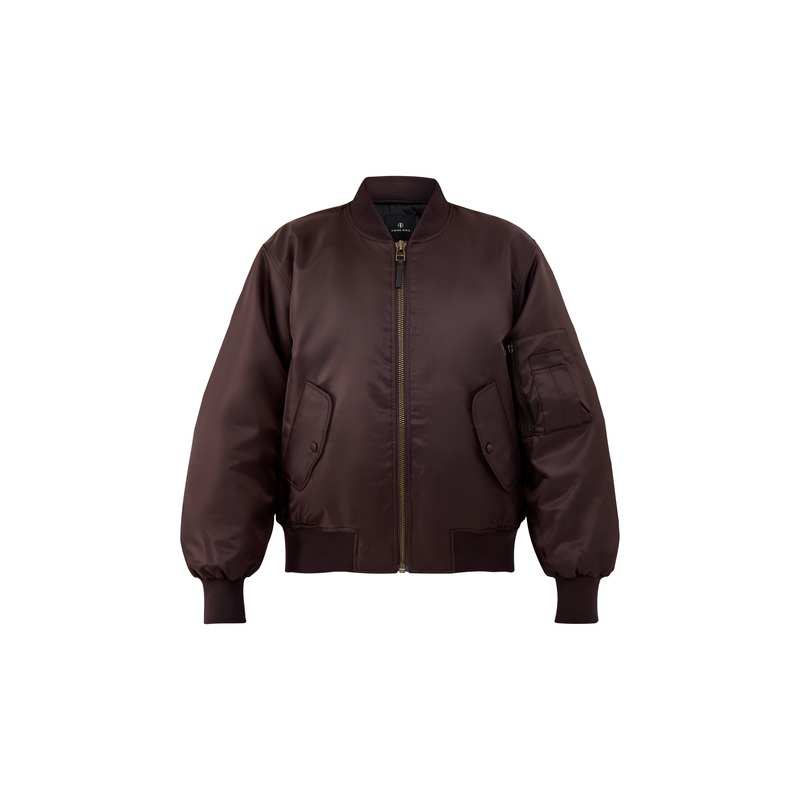 Leon Bomber Deep Brown