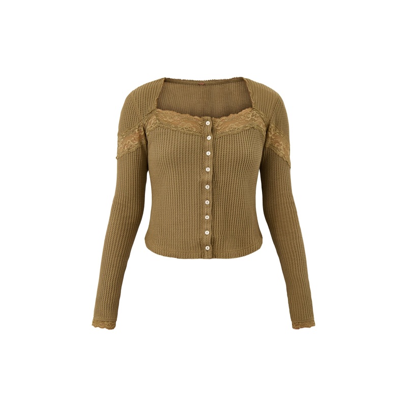 Lets Party Cardi Gothic Olive