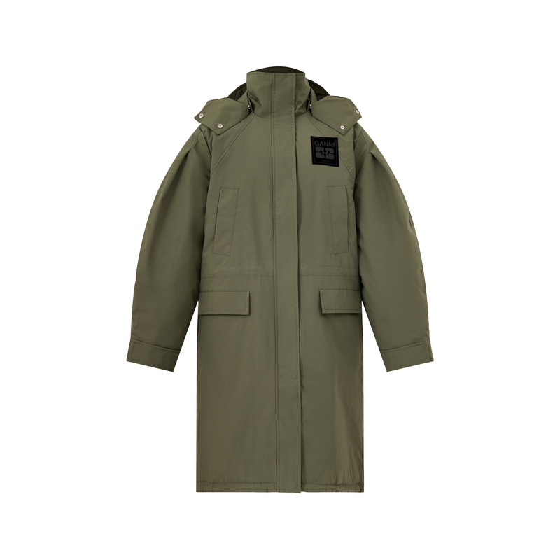 Ripstop Tri-Layer Parka Coat